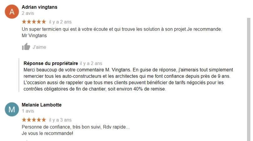 avis clients 2